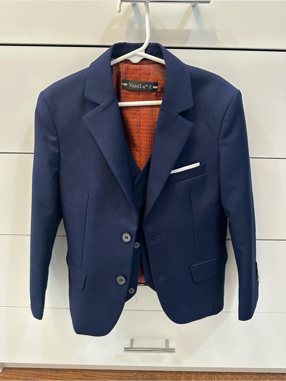 Boys Jacket and Vest Size 7